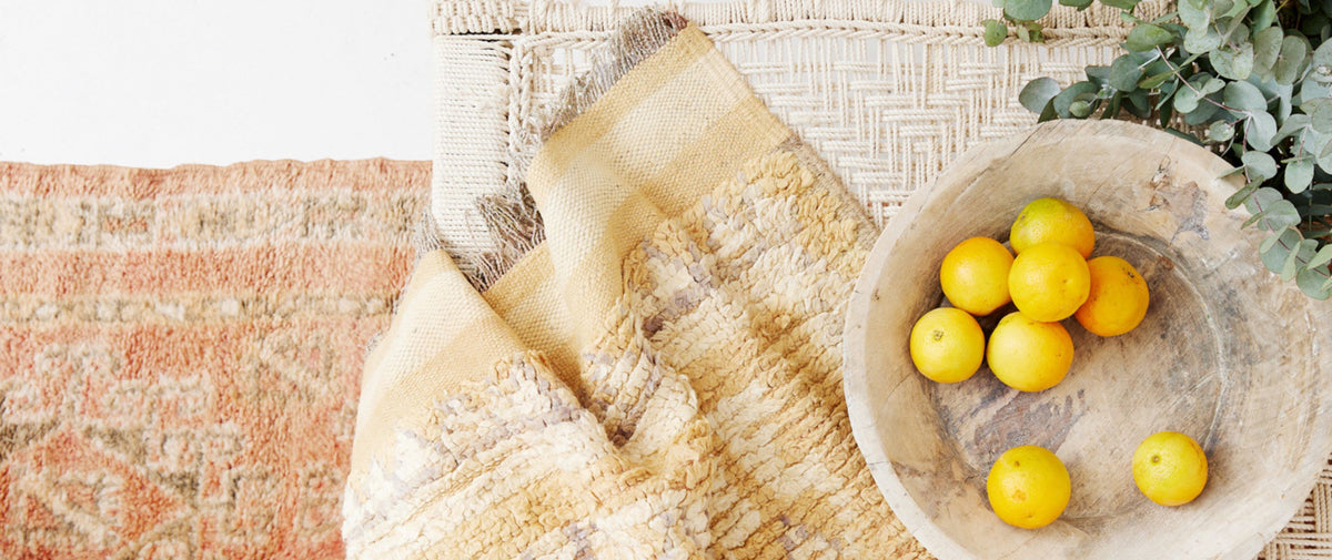VINTAGE MOROCCAN RUGS 