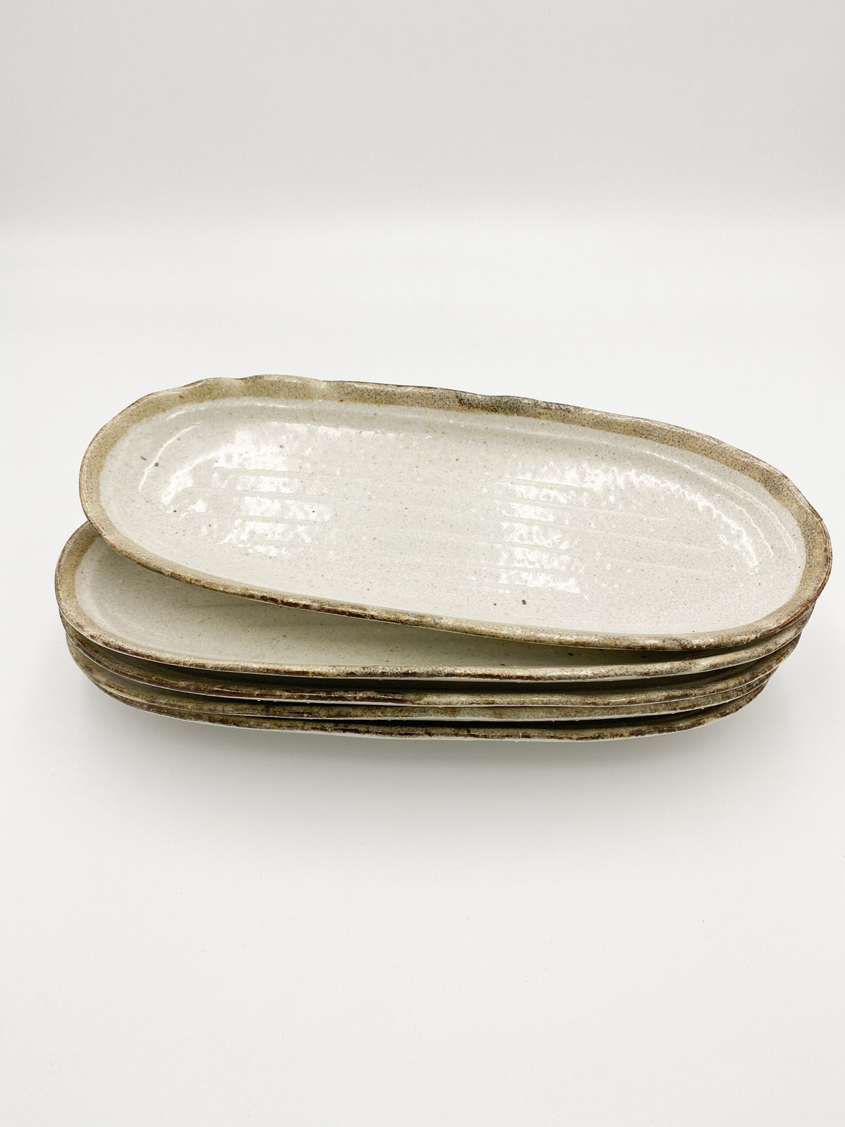 Shirokaratsu Long Oval Plate - Product Image