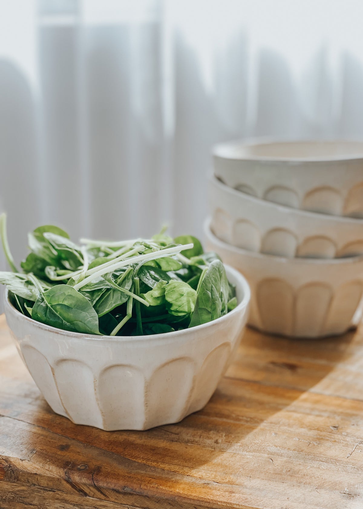 Ritual Ceramic Bowl - Off White - Product Image