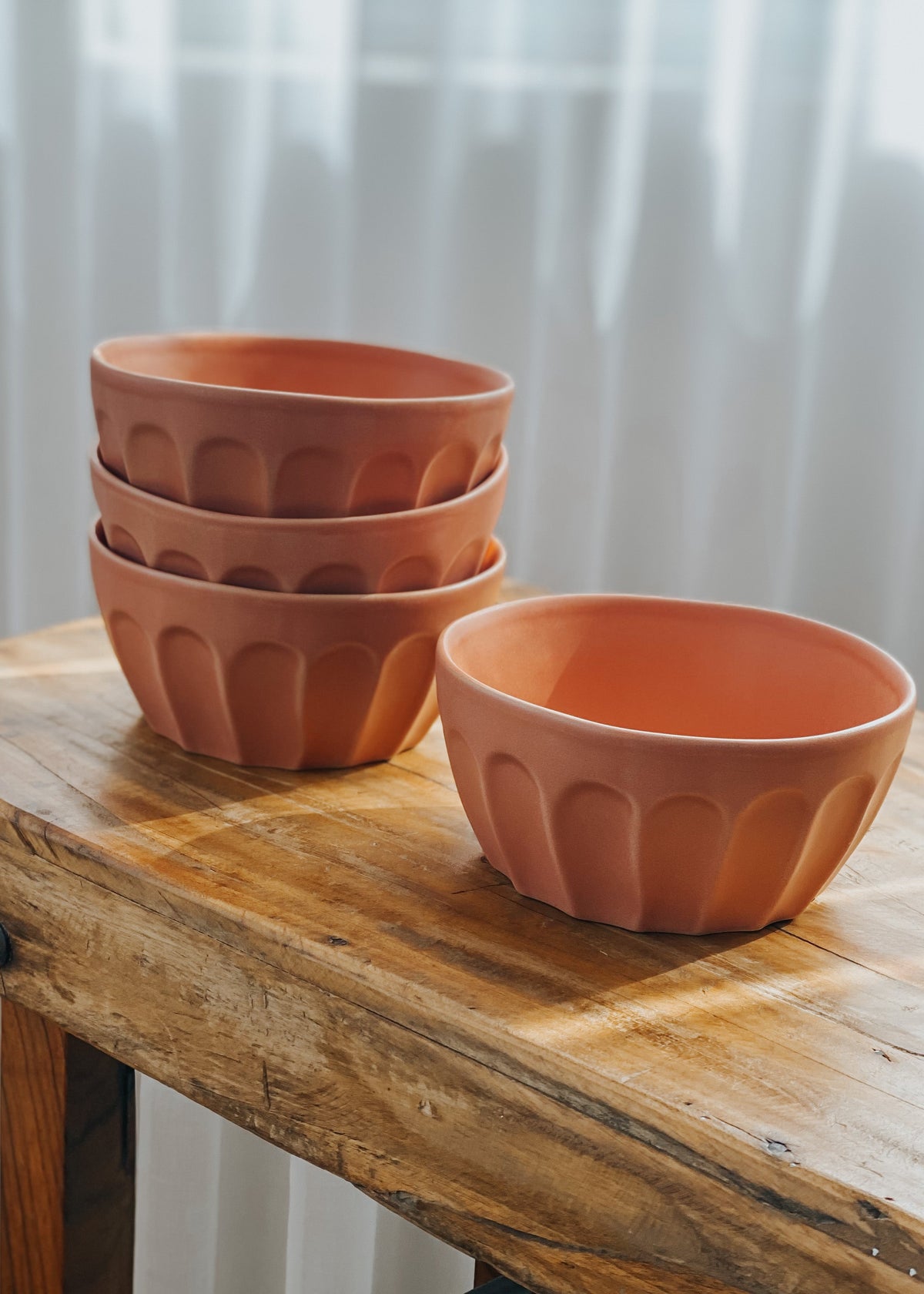 Ritual Ceramic Bowl - Clay Pink - Product Image