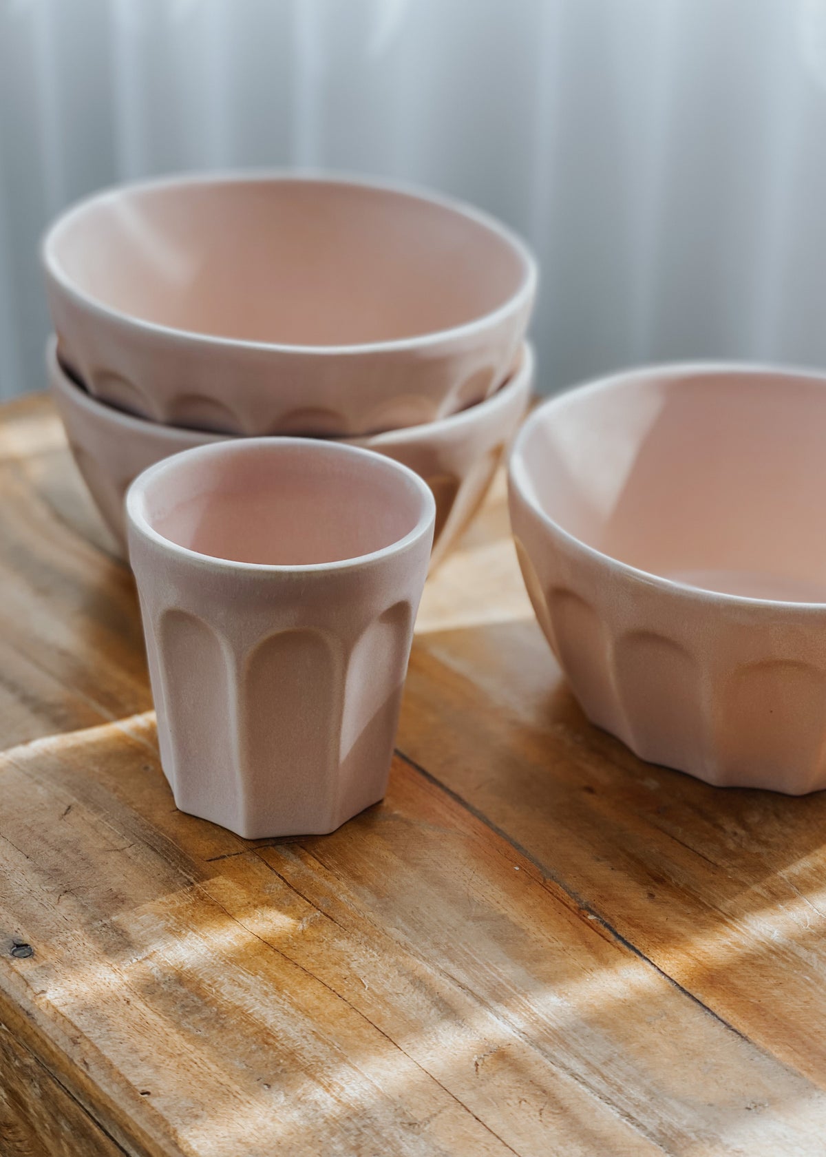 Ritual Ceramic Latte Cup - Nude - Product Image