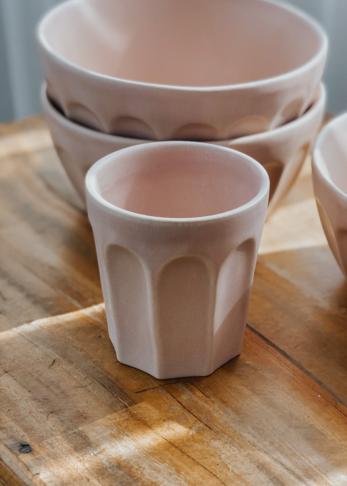 Ritual Ceramic Latte Cup - Nude - Product Image