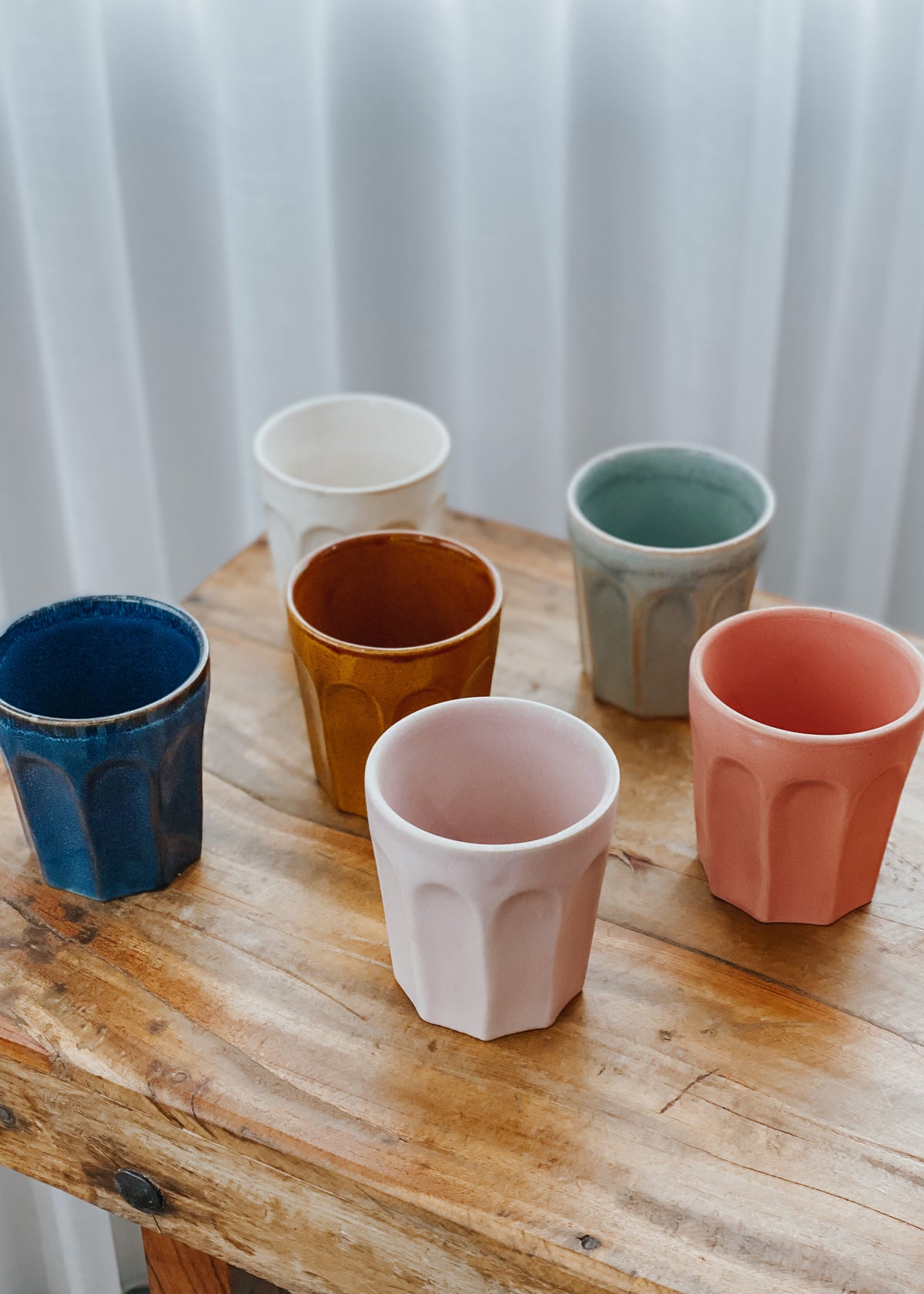 Ritual Ceramic Latte Cup - Navy - Product Image