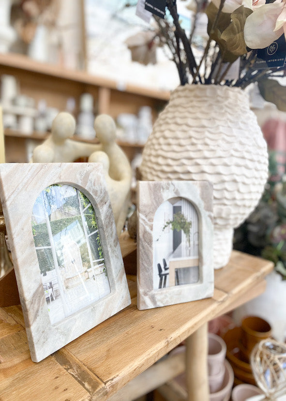 Archer Marble Photo Frame - 4x6" - Product Image