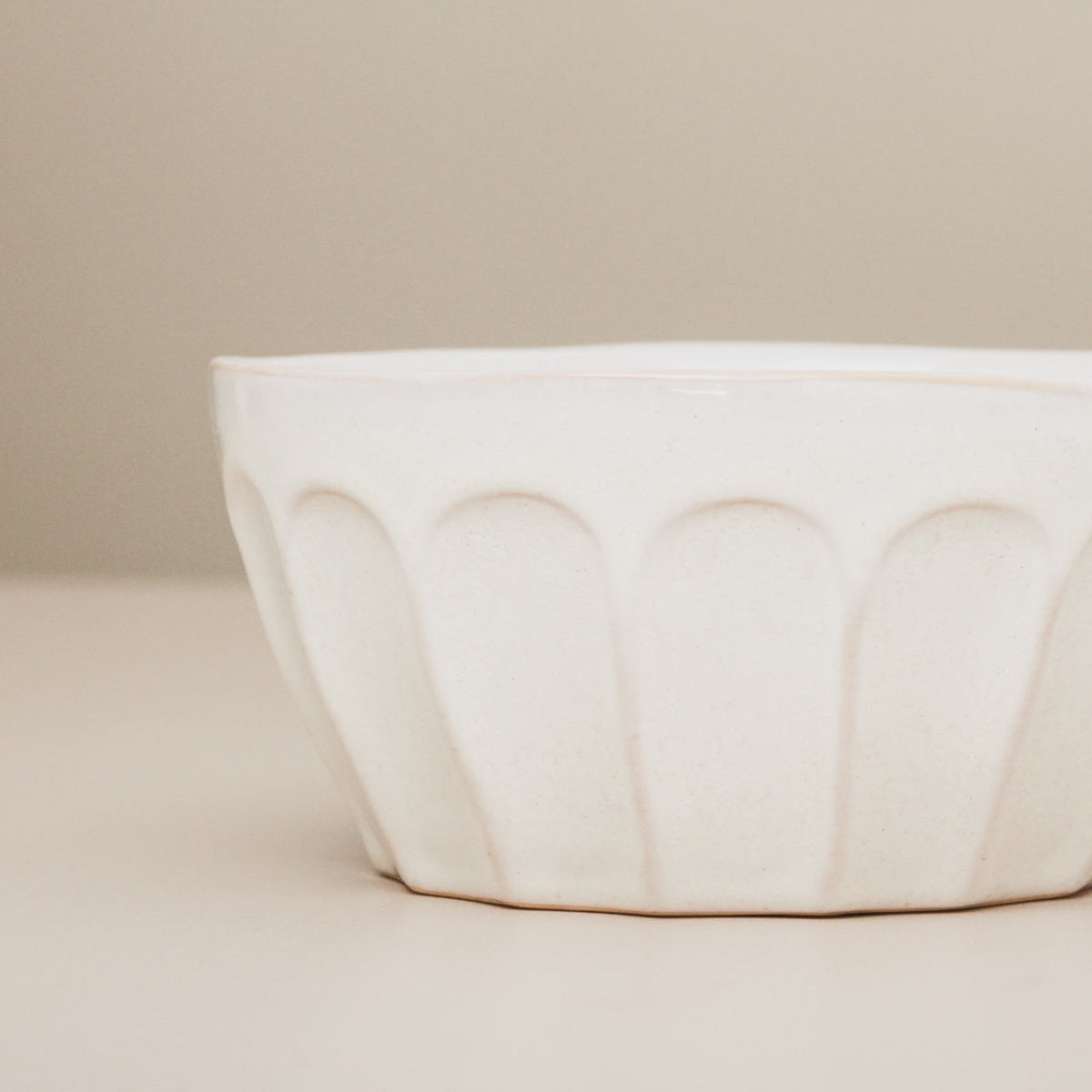 Ritual Ceramic Bowl - Off White - Product Image