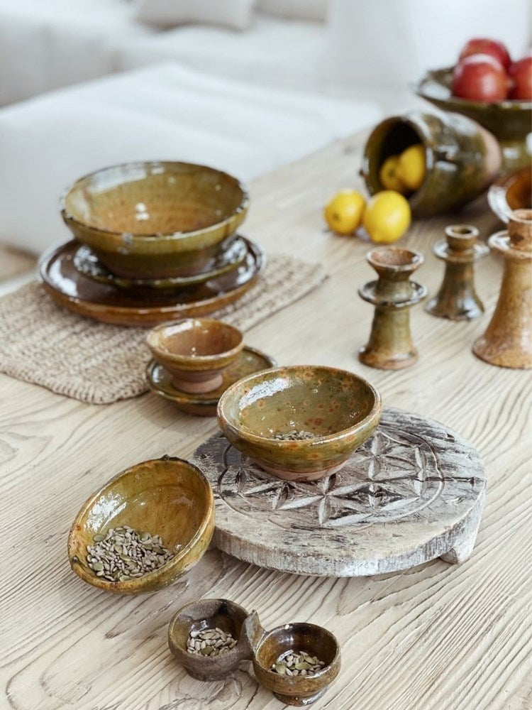 Tamegroute Bowl | Yellow - Barefoot Gypsy Homewares